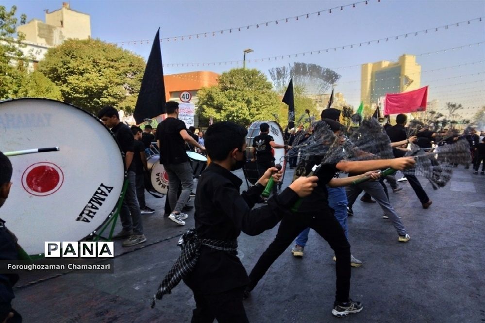 مراسم باشکوه عزاداری شهادت امام حسن مجتبی(ع) و رحلت پیامبر اکرم(ص) در مشهد