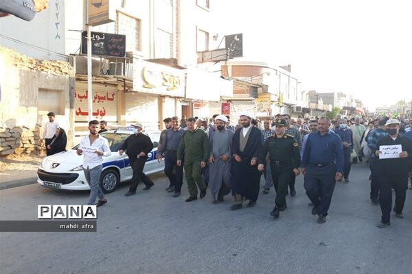 تجمع بزرگ امت رسول الله(ص)در شهرستان بهبهان