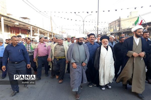 تجمع بزرگ امت رسول الله(ص)در شهرستان بهبهان