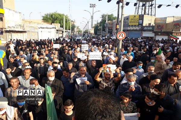 تجمع بزرگ امت رسول الله(ص)در شهرستان بهبهان