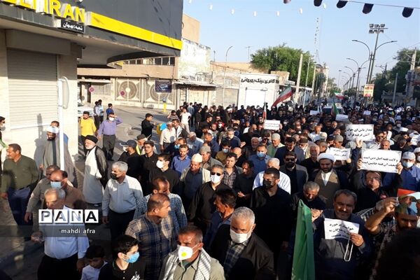 تجمع بزرگ امت رسول الله(ص)در شهرستان بهبهان