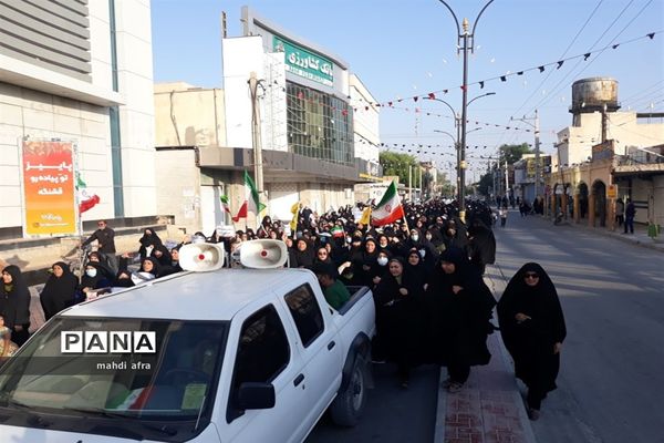 تجمع بزرگ امت رسول الله(ص)در شهرستان بهبهان