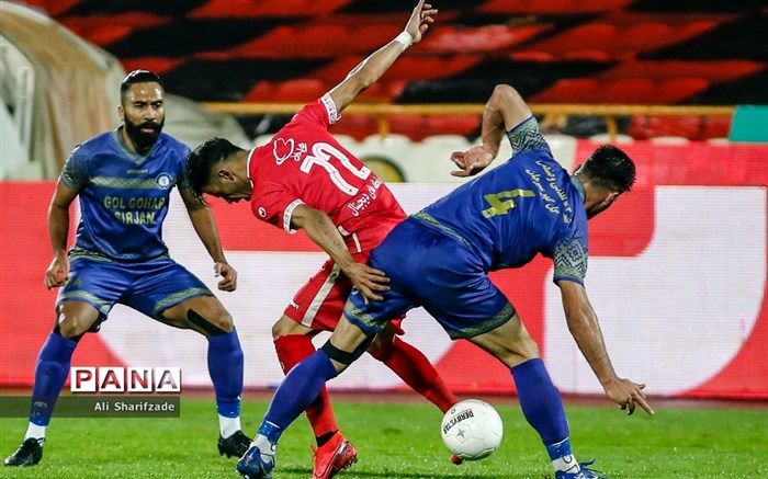 برتری پرسپولیس مقابل گل‌گهر