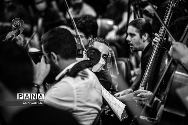 تمرین ارکستر ملی ایران