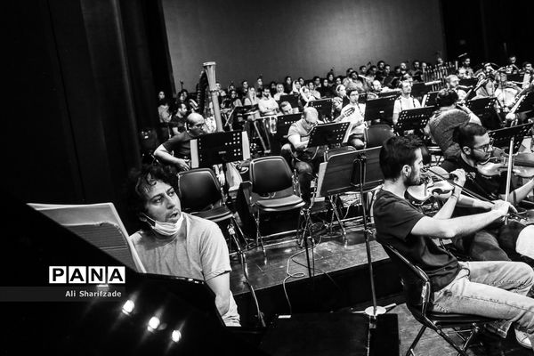 تمرین ارکستر ملی ایران