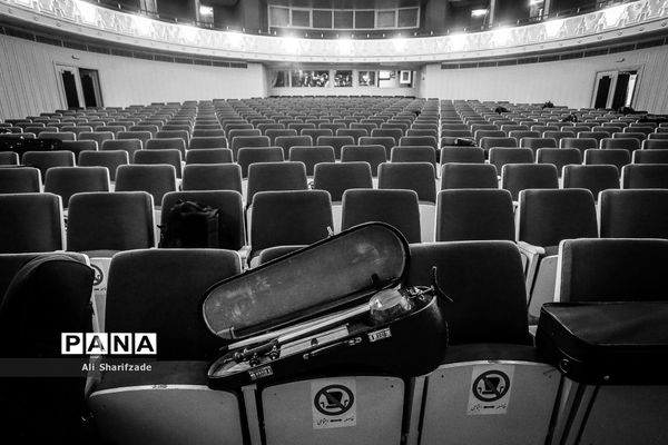 تمرین ارکستر ملی ایران