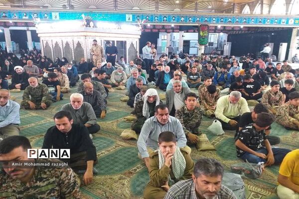 اجتماع پرشور بسیجیان  قائمشهر