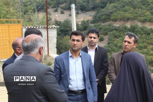 بازدید دستیار ویژه‌ استاندار مازندران از روستای مصیب محله