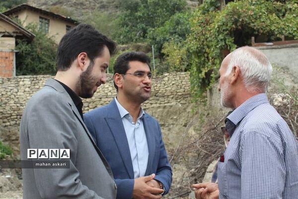 بازدید دستیار ویژه‌ استاندار مازندران از روستای مصیب محله