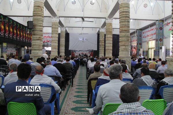 تجلیل از پیشکسوتان عرصه دفاع مقدس شهرستان بهبهان با حضور وبیناری مقام معظم رهبری (مدظله العالی)