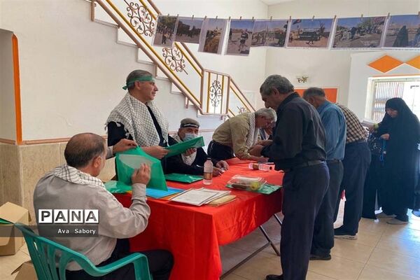 آیین بزرگداشت هشت سال دفاع مقدس در آباده
