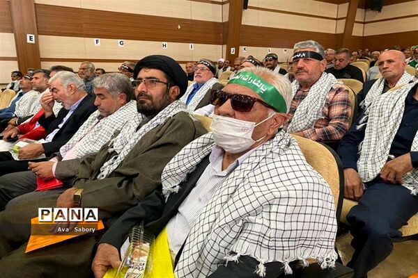 آیین بزرگداشت هشت سال دفاع مقدس در آباده