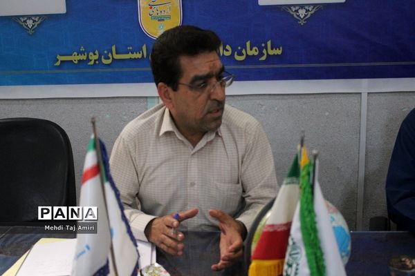 جلسه هماهنگی شور عاطفه‌ها در سازمان دانش‌آموزی استان بوشهر