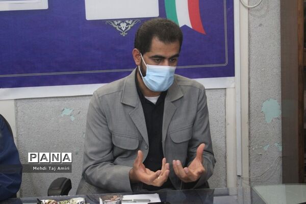 جلسه هماهنگی شور عاطفه‌ها در سازمان دانش‌آموزی استان بوشهر