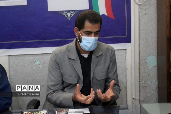 جلسه هماهنگی شور عاطفه‌ها در سازمان دانش‌آموزی استان بوشهر