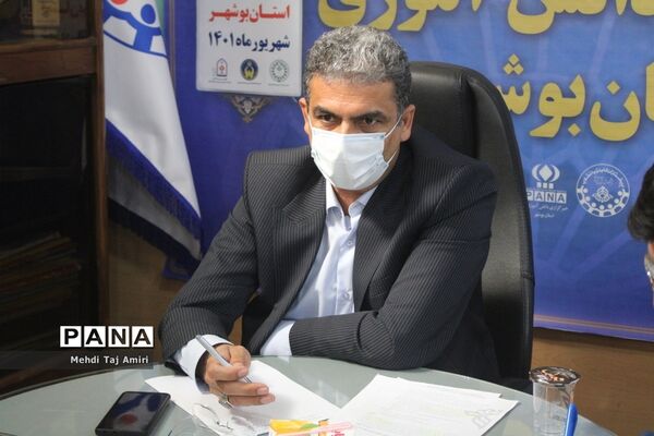 جلسه هماهنگی شور عاطفه‌ها در سازمان دانش‌آموزی استان بوشهر