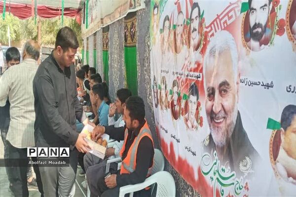 پذیرایی از کاروان‌های پیاده امام رضا(ع)