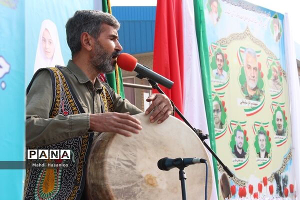 جشن شکوفه‌ها ویژه دانش‌آموزان اول ابتدایی در زنجان