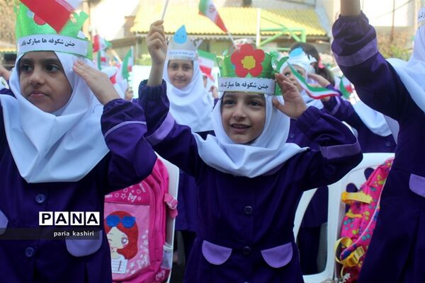 جشن شکوفه‌ها در ساری