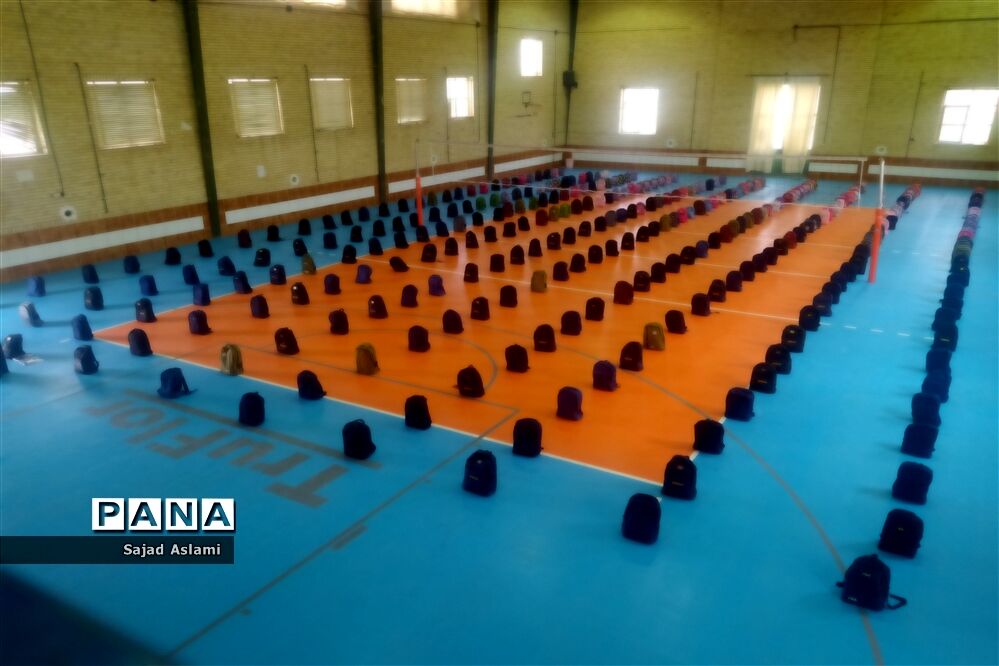 مشق مهر رزمایش کمک‌های مومنانه در شهرستان اقلید-فارس