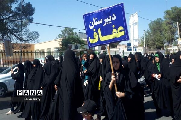 تظاهرات مردم کاشمر در محکومیت اشرار و فتنه‌گران