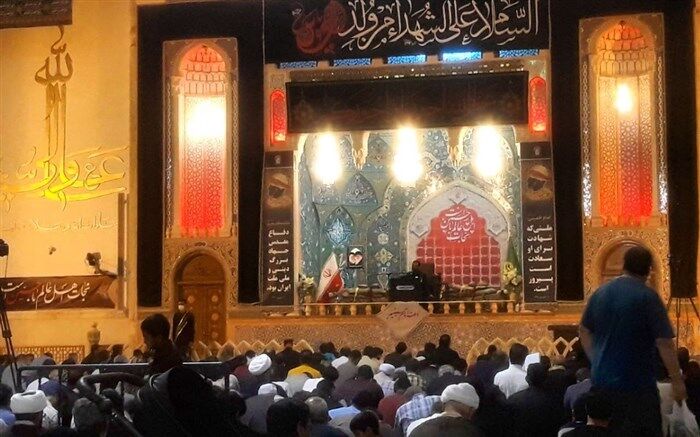مراسم یادواره شهدای دفاع مقدس در حرم بانوی کرامت برگزار شد