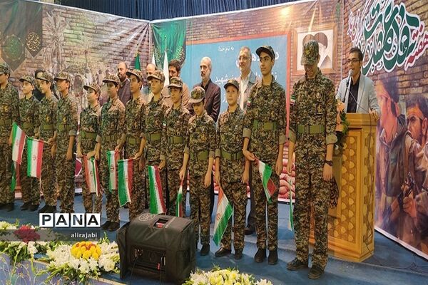 آیین نواختن دوازدهمین زنگ دانش‌آموز شهید در گلزار شهدای بهشت زهرا(س)