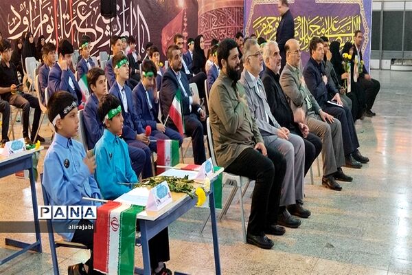 آیین نواختن دوازدهمین زنگ دانش‌آموز شهید در گلزار شهدای بهشت زهرا(س)