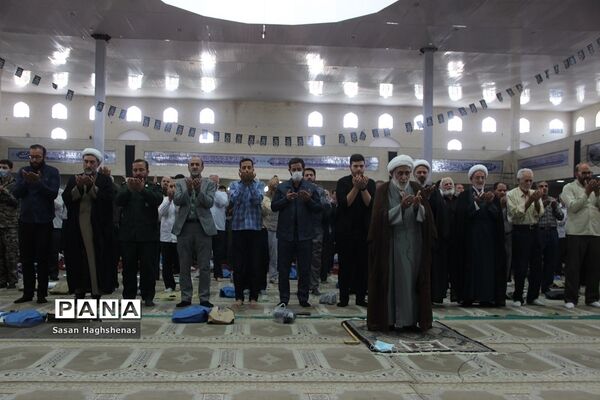 مراسم نماز جمعه و راهپیمایی محکومیت اغتشاشات اخیر در اسلامشهر