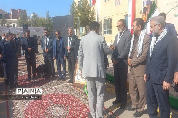 آیین بازگشایی مدارس در مشهد