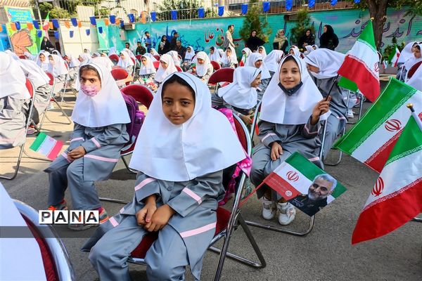 آیین بازگشایی مدارس و آغاز سال تحصیلی ۱۴۰۲-۱۴۰۱ شهرستان قدس