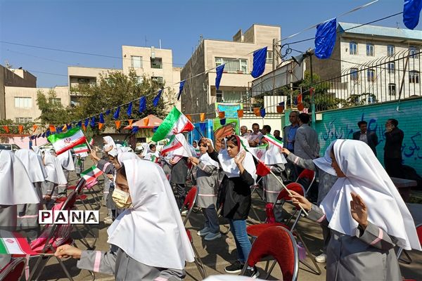 آیین بازگشایی مدارس و آغاز سال تحصیلی ۱۴۰۲-۱۴۰۱ شهرستان قدس