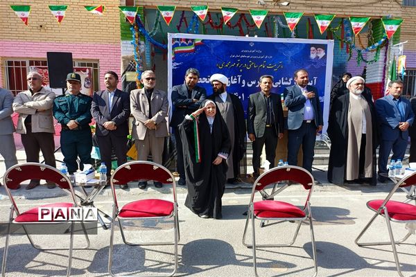 آیین بازگشایی مدارس و آغاز سال تحصیلی ۱۴۰۲-۱۴۰۱ شهرستان قدس