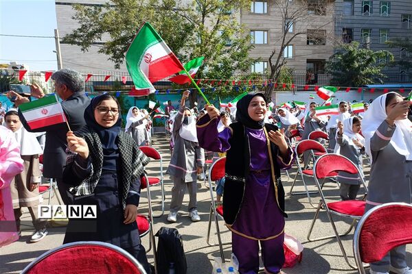 آیین بازگشایی مدارس و آغاز سال تحصیلی ۱۴۰۲-۱۴۰۱ شهرستان قدس