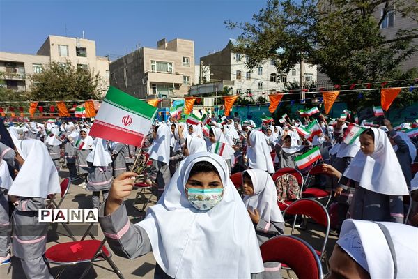 آیین بازگشایی مدارس و آغاز سال تحصیلی ۱۴۰۲-۱۴۰۱ شهرستان قدس
