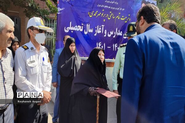 مراسم آیین بازگشایی مدارس و آغاز سال تحصیلی جدید در شهرستان قرچک