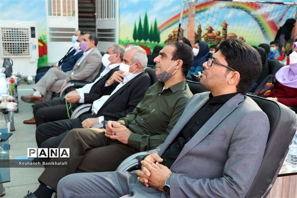 نواختن زنگ شکوفه‌های حسینی در ناحیه 2  اهواز-2