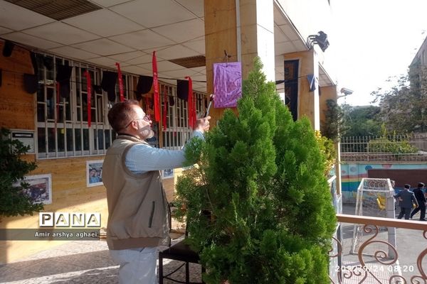 مراسم بازگشایی مدارس در دبیرستان حر بن ریاحی منطقه ۱۳