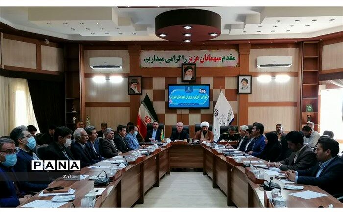 برگزاری اولین جلسه شورای آموزش و پرورش شهرستان شیروان در سال تحصیلی جدید