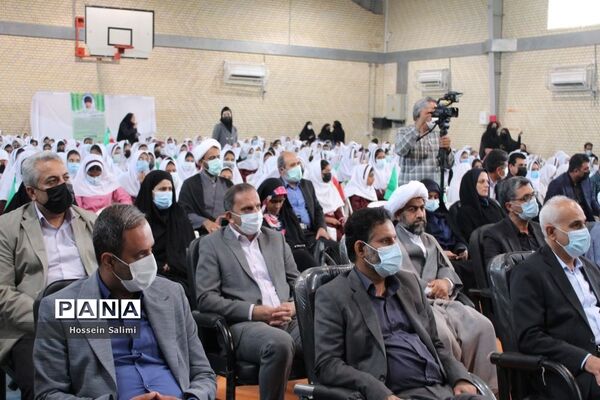 آیین نواختن زنگ بازگشایی مدارس در هرمزگان