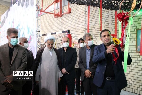 آیین نواختن زنگ بازگشایی مدارس در هرمزگان