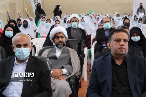 آیین نواختن زنگ بازگشایی مدارس در هرمزگان