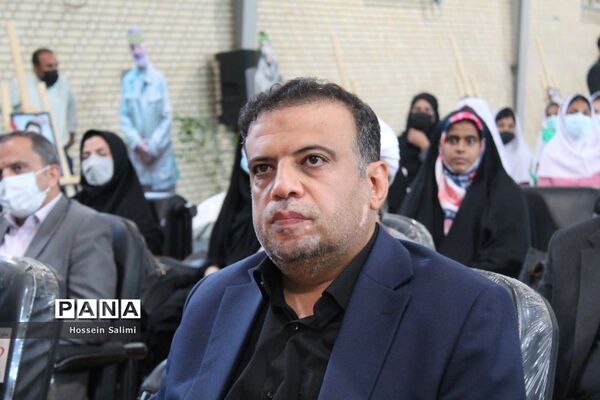 آیین نواختن زنگ بازگشایی مدارس در هرمزگان