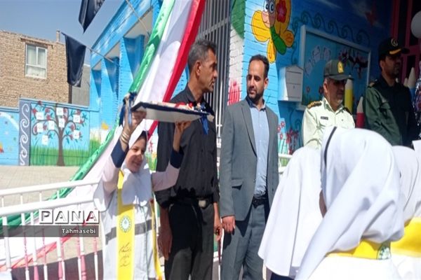 مراسم نمادین بازگشایی مدارس در شهرستان ورزنه-اصفهان