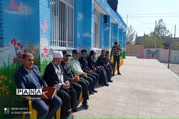 مراسم نمادین بازگشایی مدارس در شهرستان ورزنه-اصفهان