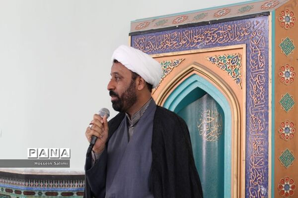 نواختن زنگ نماز در اولین روز بازگشایی مدارس هرمزگان