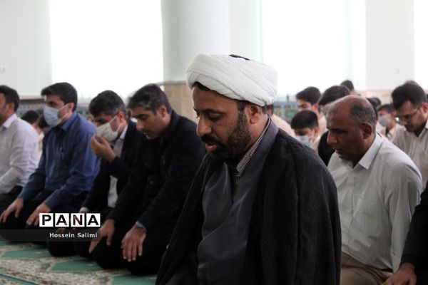 نواختن زنگ نماز در اولین روز بازگشایی مدارس هرمزگان