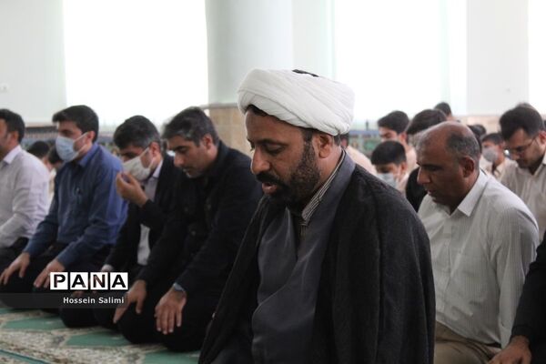 نواختن زنگ نماز در اولین روز بازگشایی مدارس هرمزگان