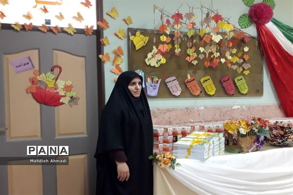 حضور غنچه‌های پایه اولی در دبستان شهید محمدسیفی