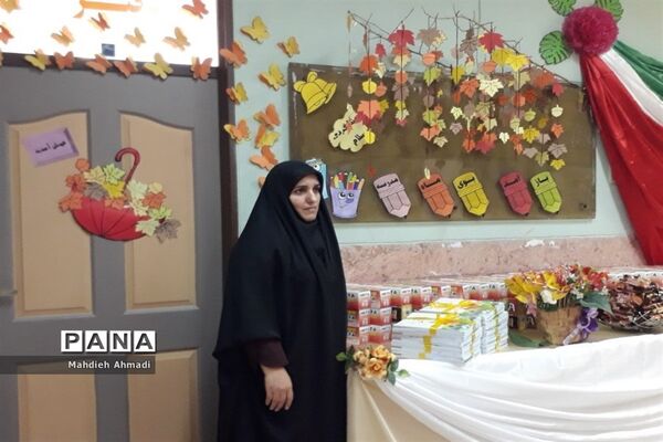 حضور غنچه‌های پایه اولی در دبستان شهید محمدسیفی